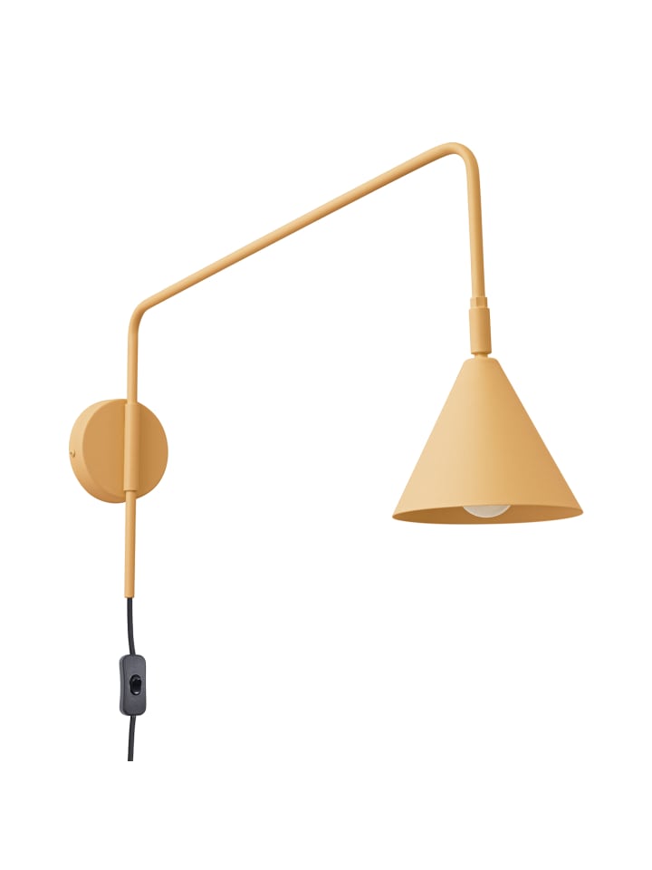 Wandlampe ZYLO 1 gold H 30 cm