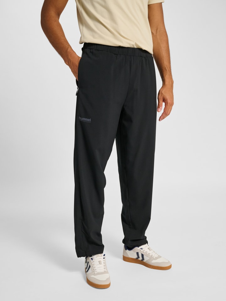 Verstellbare Taille Oberbekleidung Hose Hmlpulse Erwachsene in BLACK