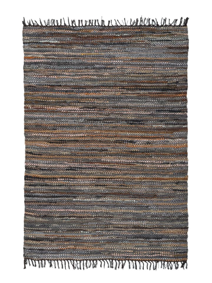 Kurzflor Teppich Simeon 110 in Braun Multicolor