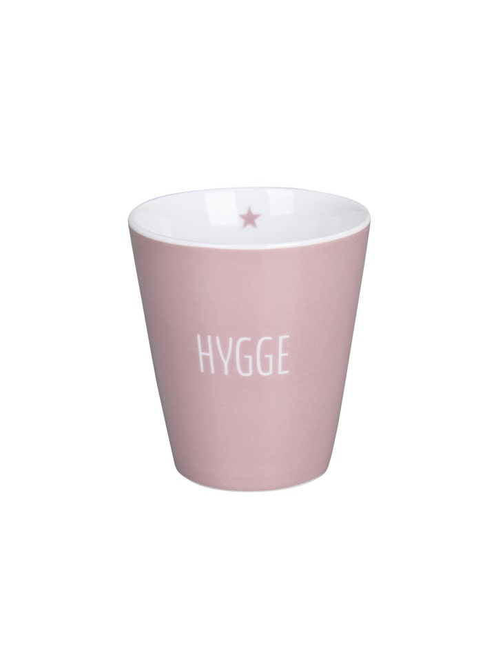 Becher Happy Mug Hygge Colorful in rosa
