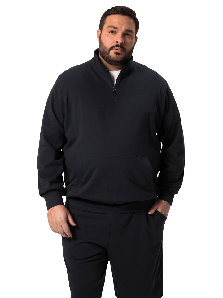 Sweatshirt in navy blau