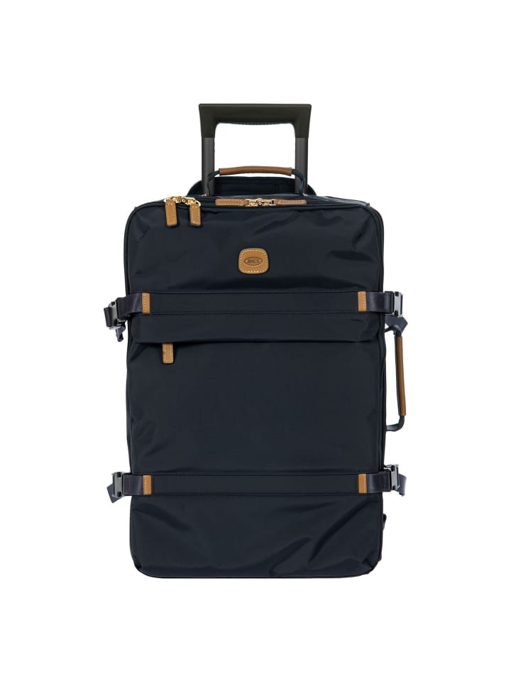 X-Collection 2 Rollen Rucksacktrolley 50 cm Laptopfach ocean blue