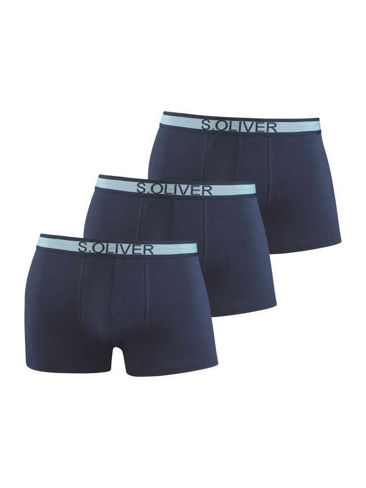Boxer in navy
