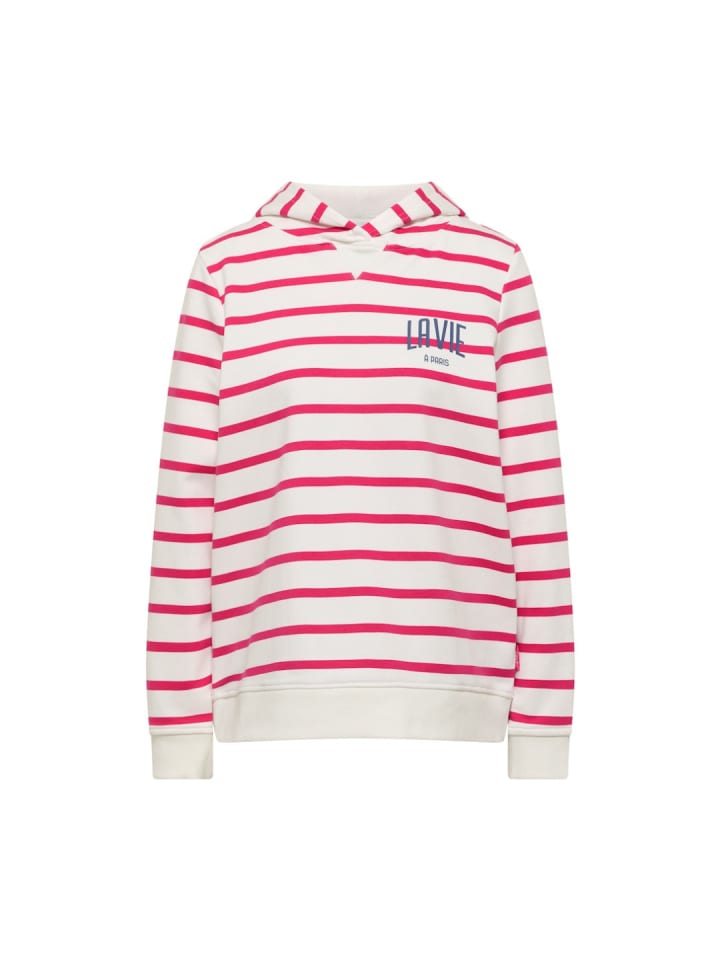 Sweatshirt in beetroot pink