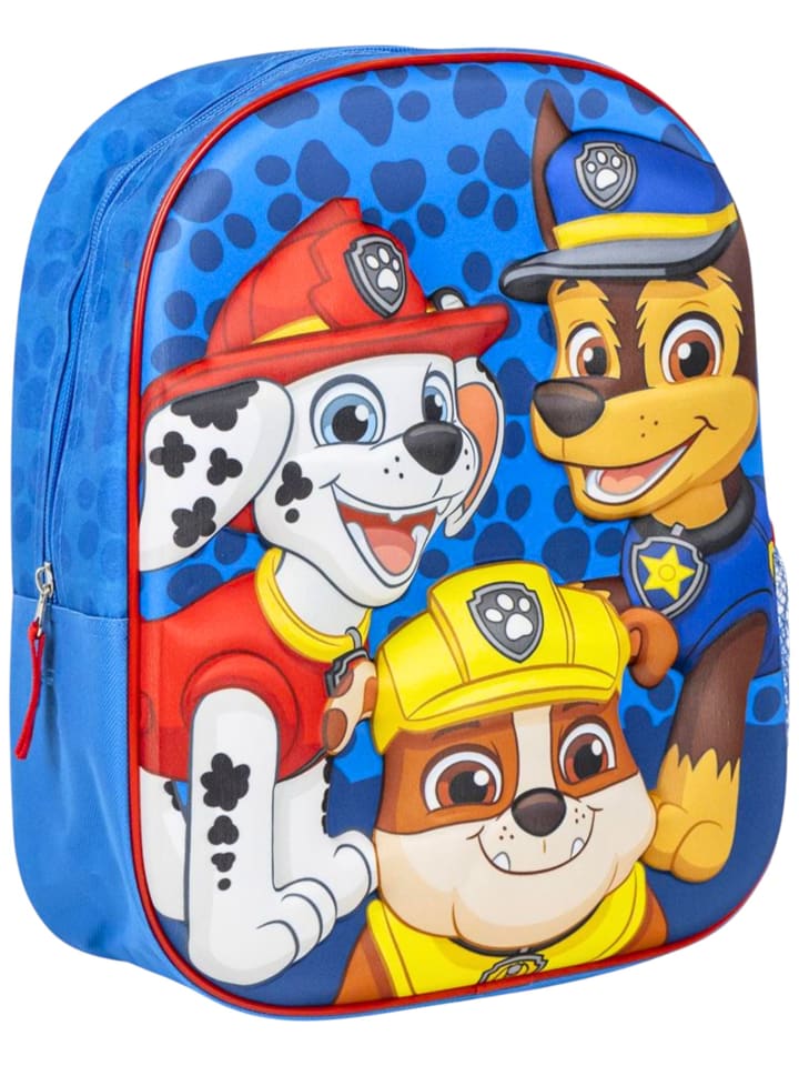 Kinderrucksack Paw Patrol 3D (H) 31 cm in Bunt