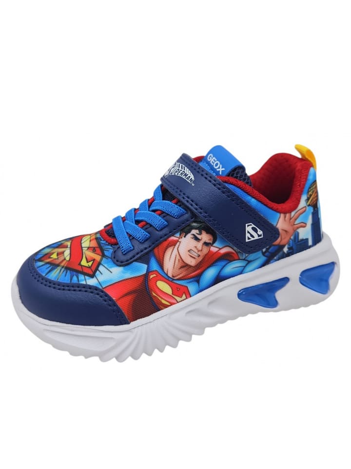 Sneaker Assister Superman Blinki in Blau