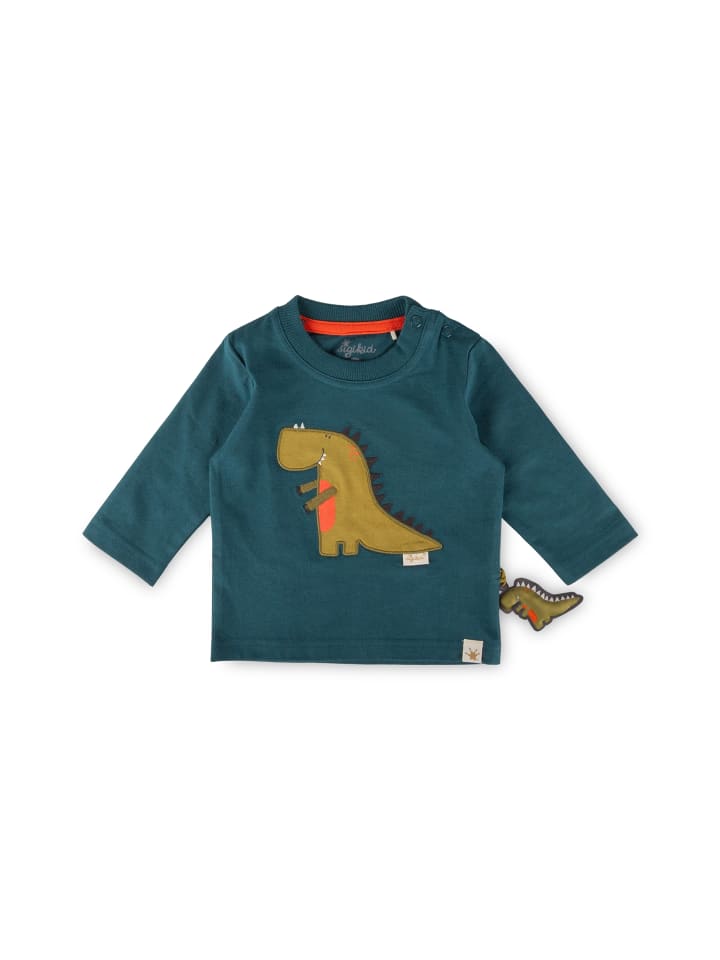 Langarmshirt Dino Fun in blau