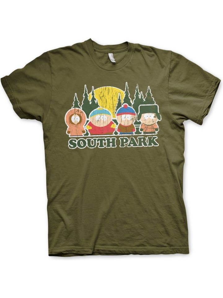 T-Shirt in Grün