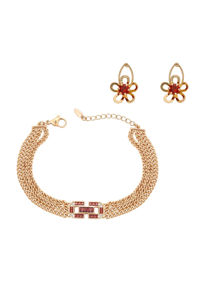 Women Jewelry Set in gold