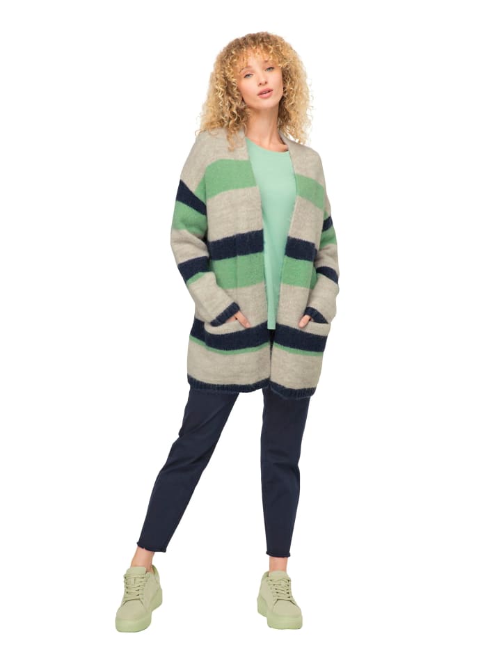 Strickjacke in mintgrün