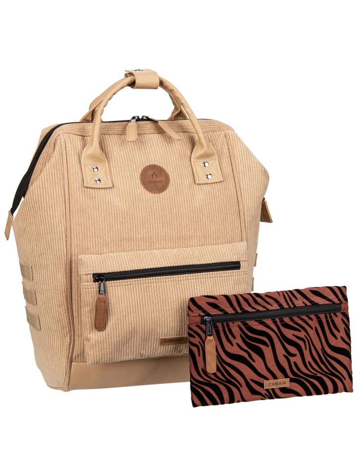 Rucksack Adventurer Recycled Velvet Medium in Luxor