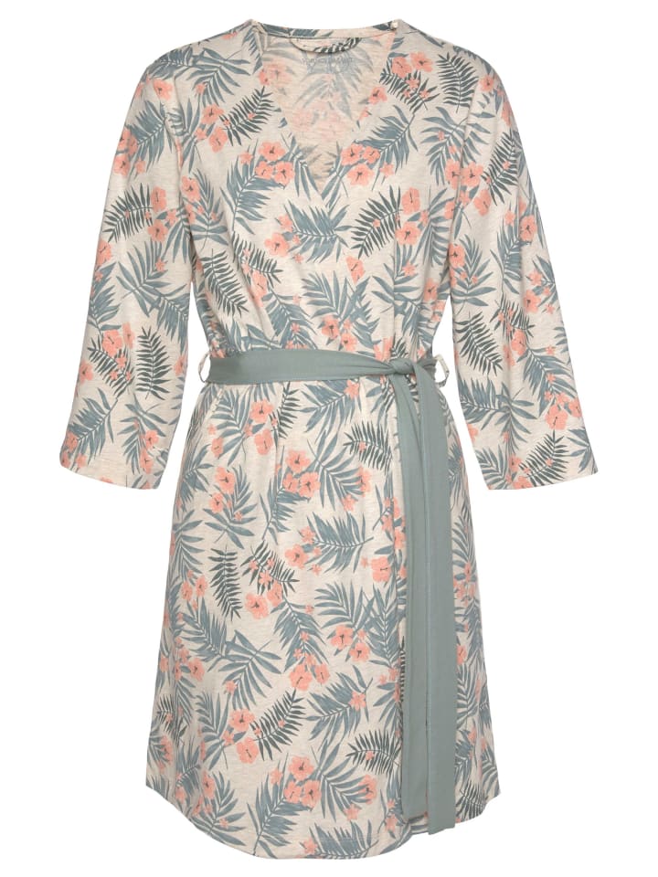 Kimono in sand-bedruckt