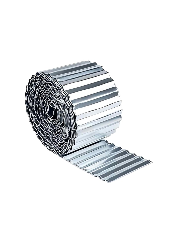 Rasenkante in Silber - 5 m