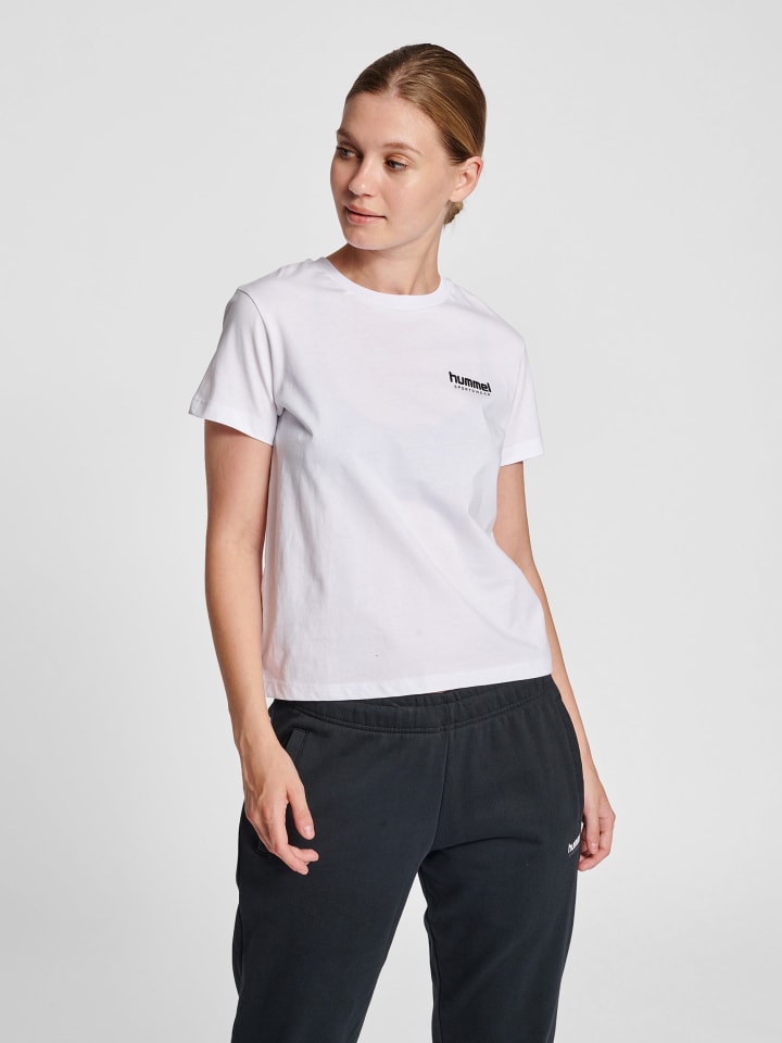 T-Shirt Hmllgc Kristy Damen in WHITE