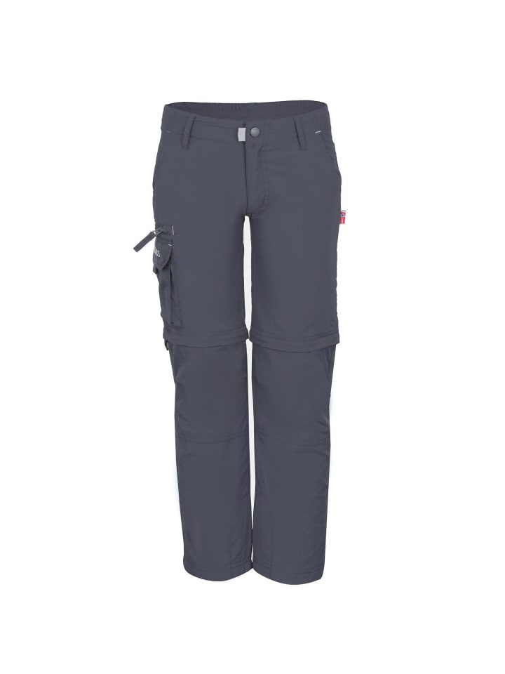 Zipp-Off-Trekkinghose Oppland in dark grey