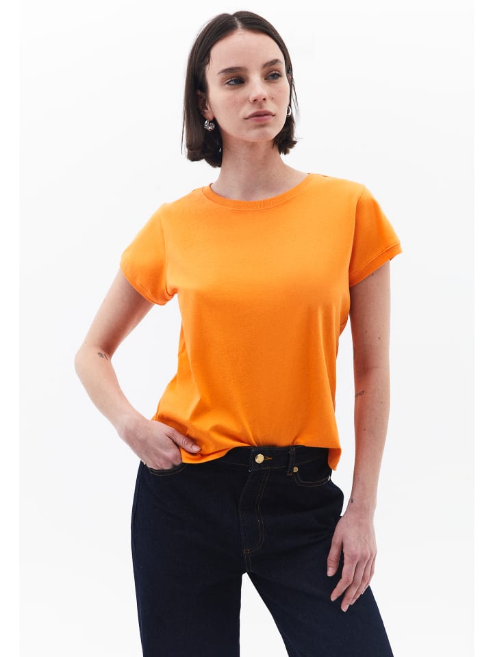 Rundhalsshirt SUN ORANGE