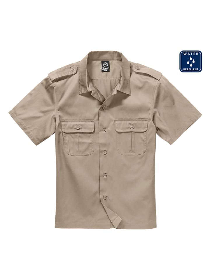 Short Sleeve Shirt in beige