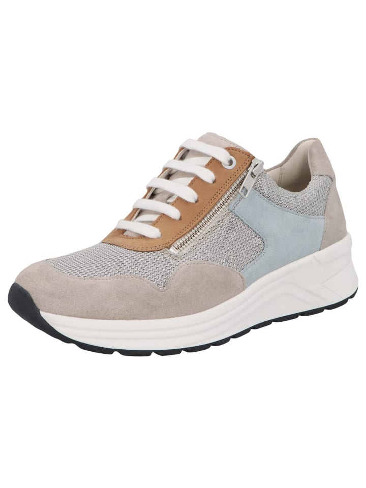 Damen- Schnürschuhe Karma - Weite K in Grau