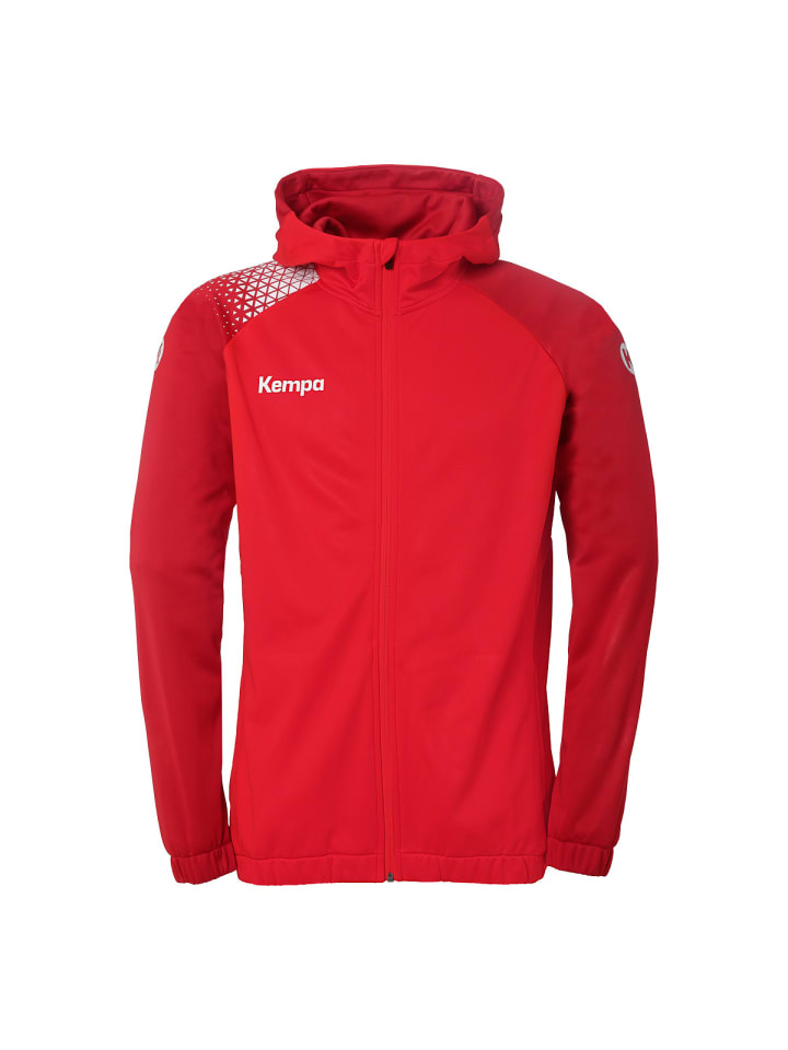 Kapuzenjacke Ambition 28 Kids in rot/chilirot