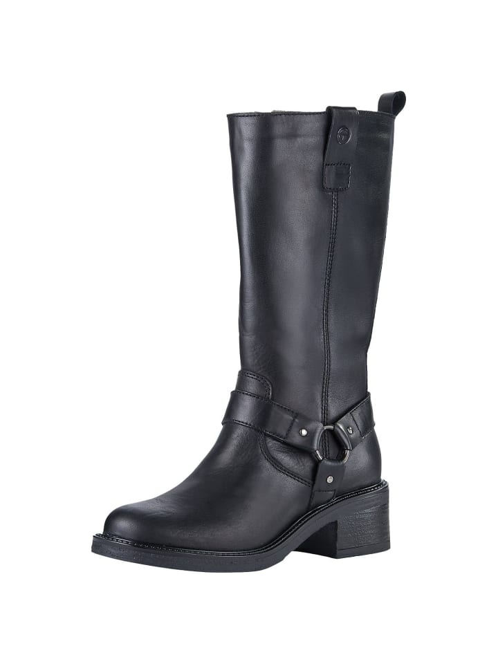Stiefelette in BLACK LEATHER