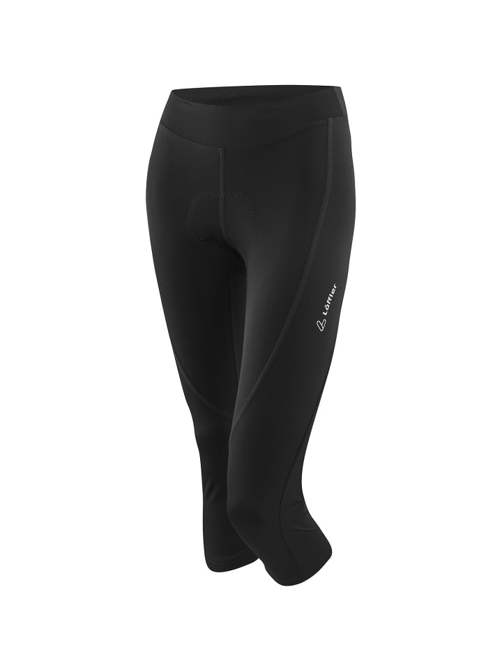 3/4 Bikehose TOUR II in Schwarz