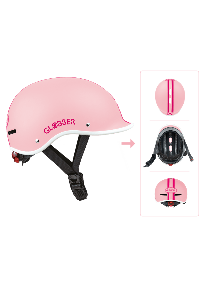 HELM MASTER LIGHTS Gr. XS/S 47-51 in pastellrosa