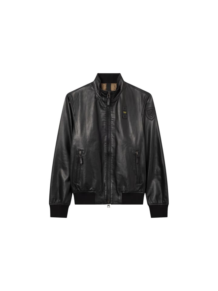 Lederjacke Coniston in schwarz
