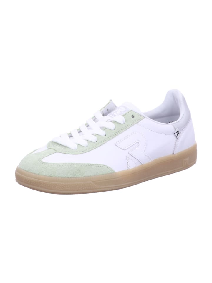 Lowtop-Sneaker in lightmint/weiss/weiss