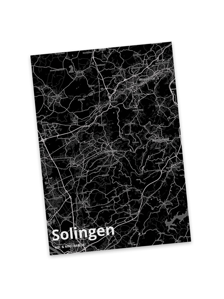 Postkarte Solingen mit Spruch in Keine Angabe
