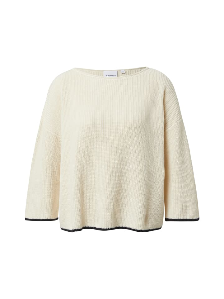 Pullover in ecru - 0001