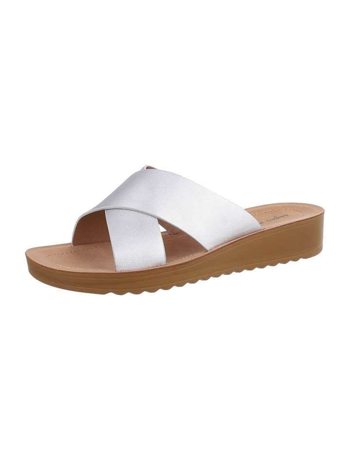 Sandale & Sandalette in Silber