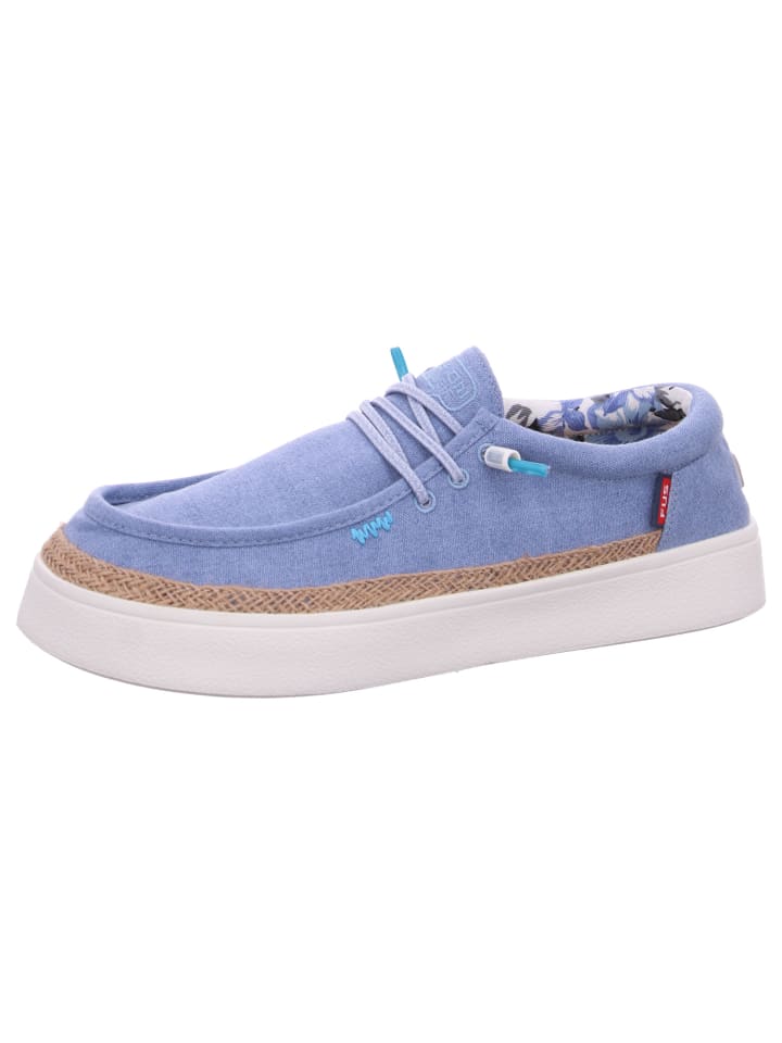 Slipper in Blau