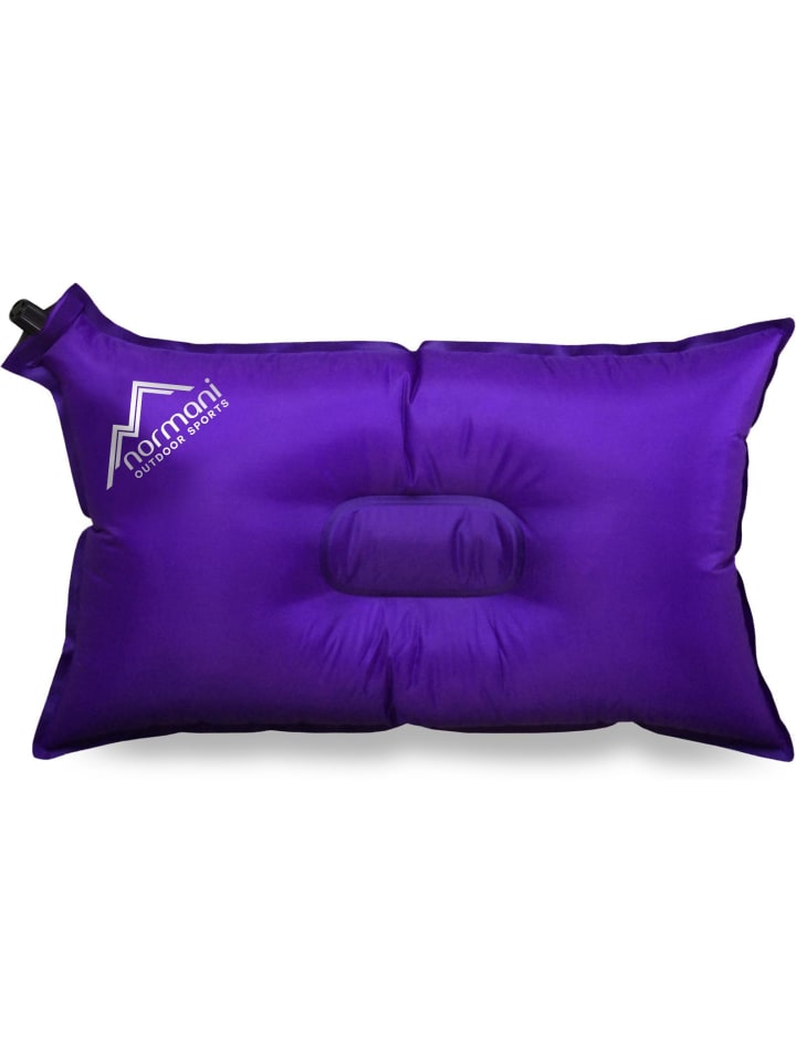 Selbstaufblasendes Thermokissen QuickFit in Violett