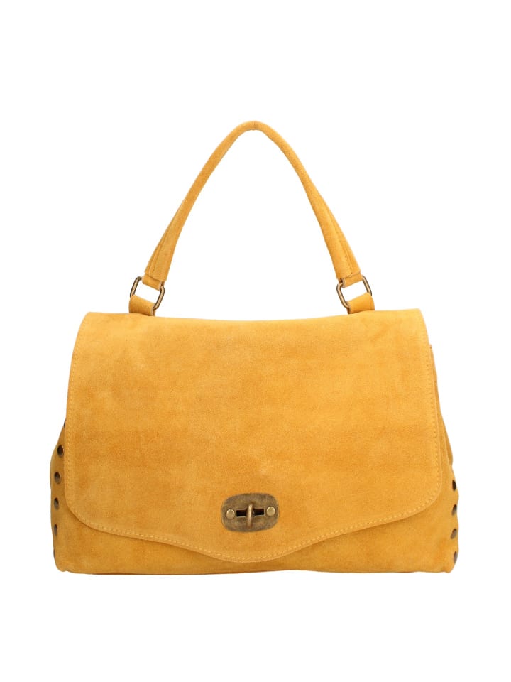Schultertasche in SENAPE