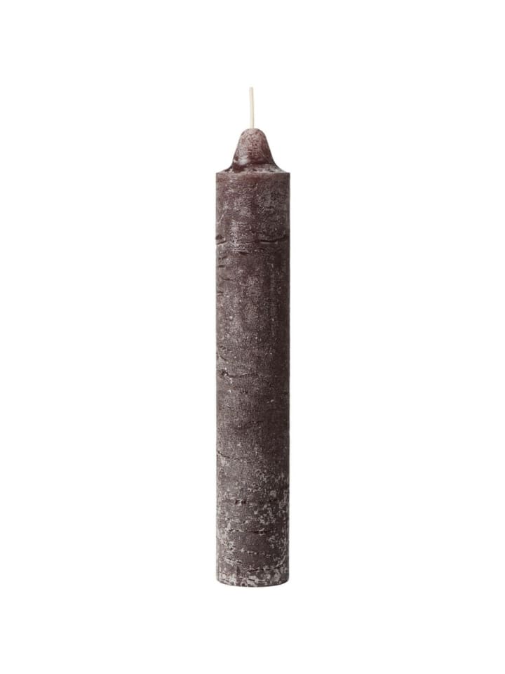 Dickere Rustikale Kerze Ø 3,8 cm in chocolate