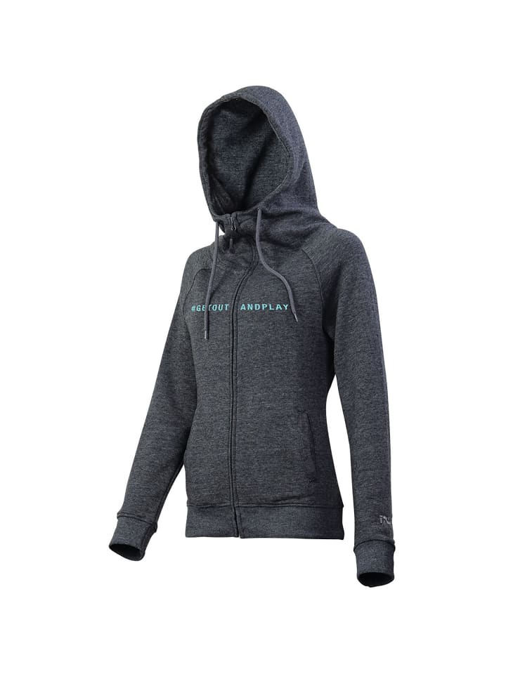 W GETOUTANDPLAY HOODY in Schwarz