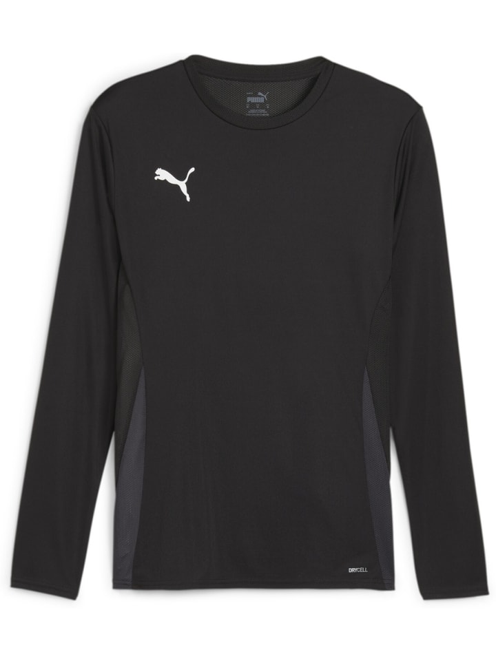 Sportshirt "TeamGoal Longsleeve Jersey" in Schwarz