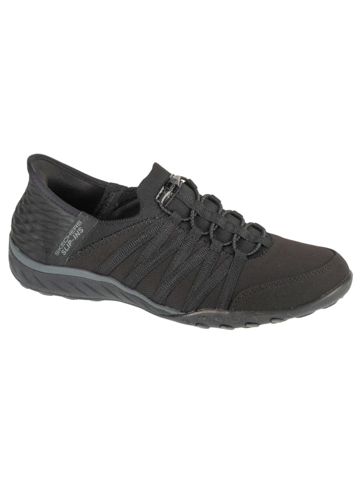 Skechers Slip-ins: Breathe Easy - Roll With Me in Schwarz