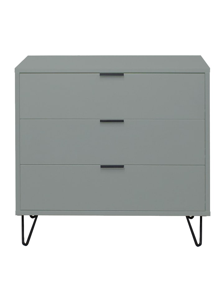 KOMMODE Erna 81x45x82 Pinie Green matt Lack