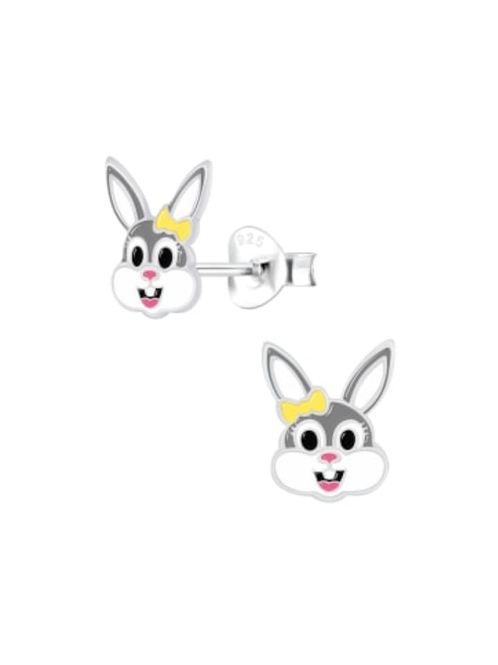 Ohrstecker HASE in 925 Sterling Silber, 2-tlg.