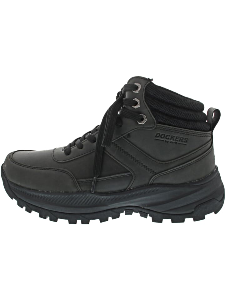 Schnürstiefel Schwarz