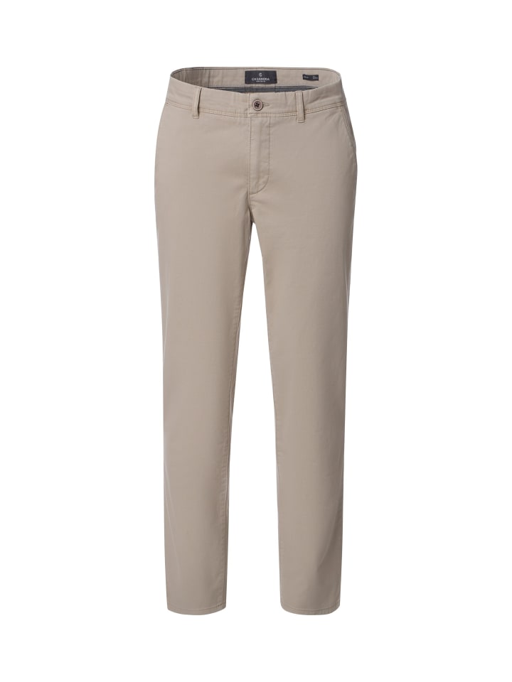 Chino in Champagner Beige
