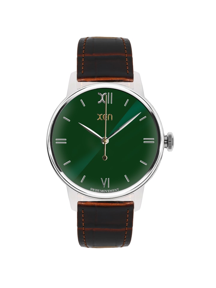 Herrenuhr "XQ0303" in Grün