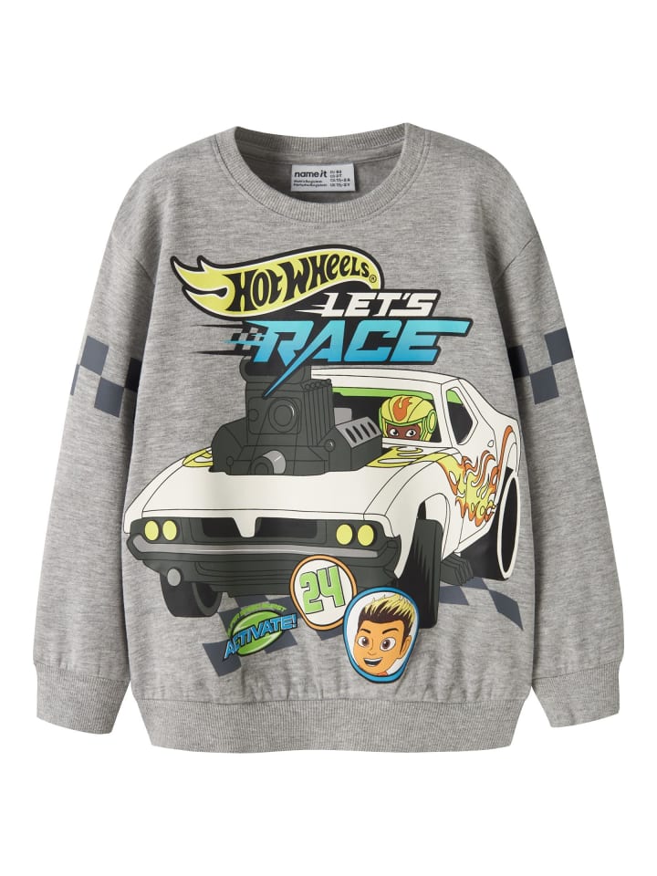 Sweatshirt in Grey Melange1