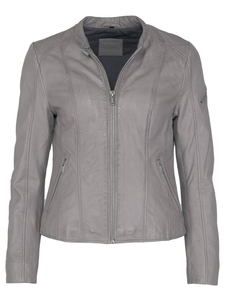 Lederjacke 31021532 in grau