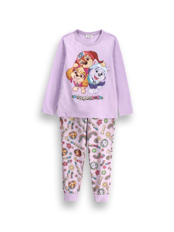 Mädchenpyjama in bunt
