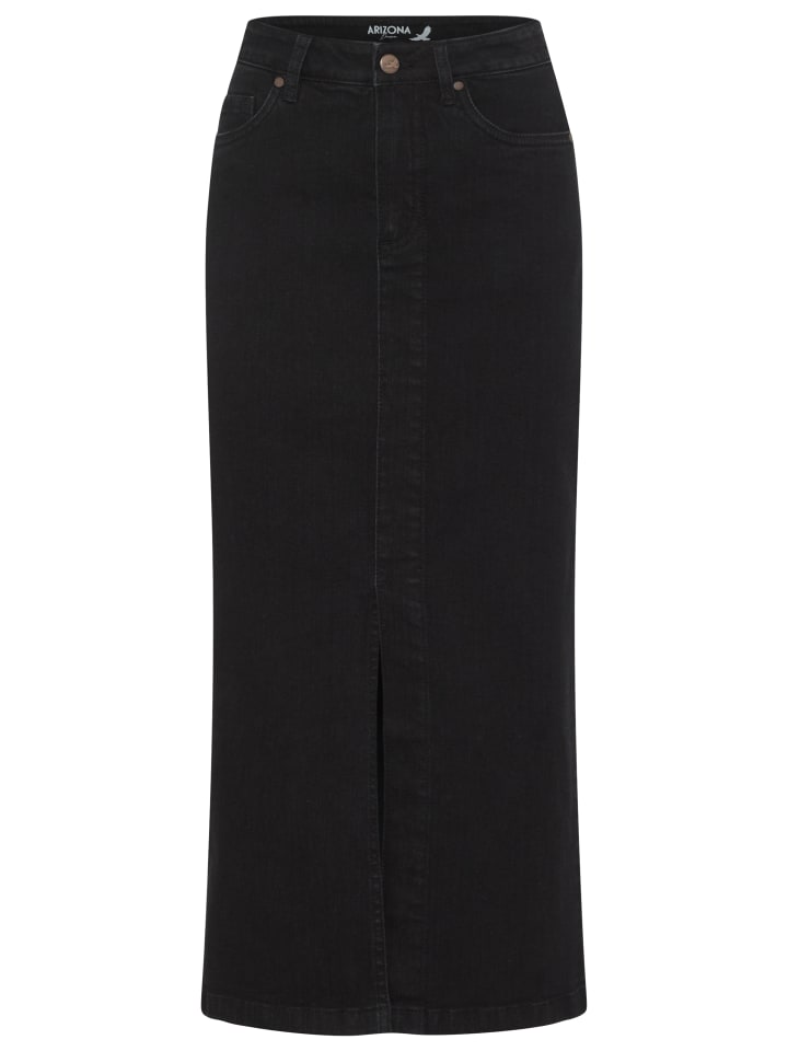 Jeansrock in schwarz