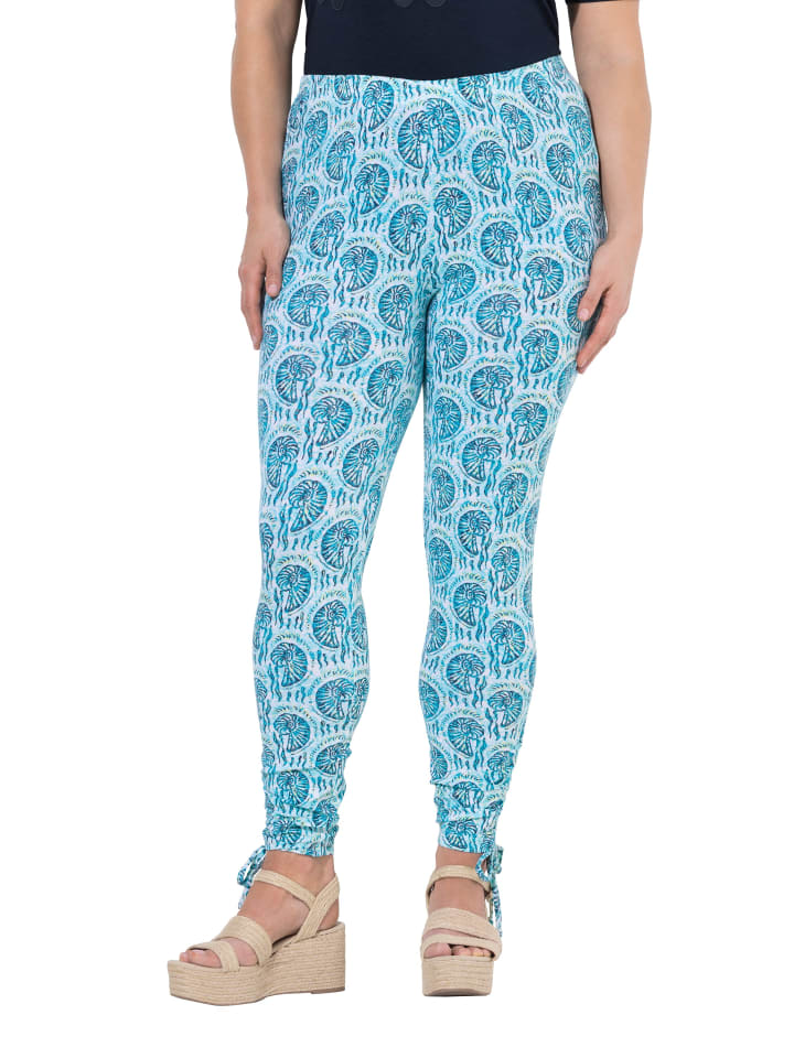 Leggings in denimblau