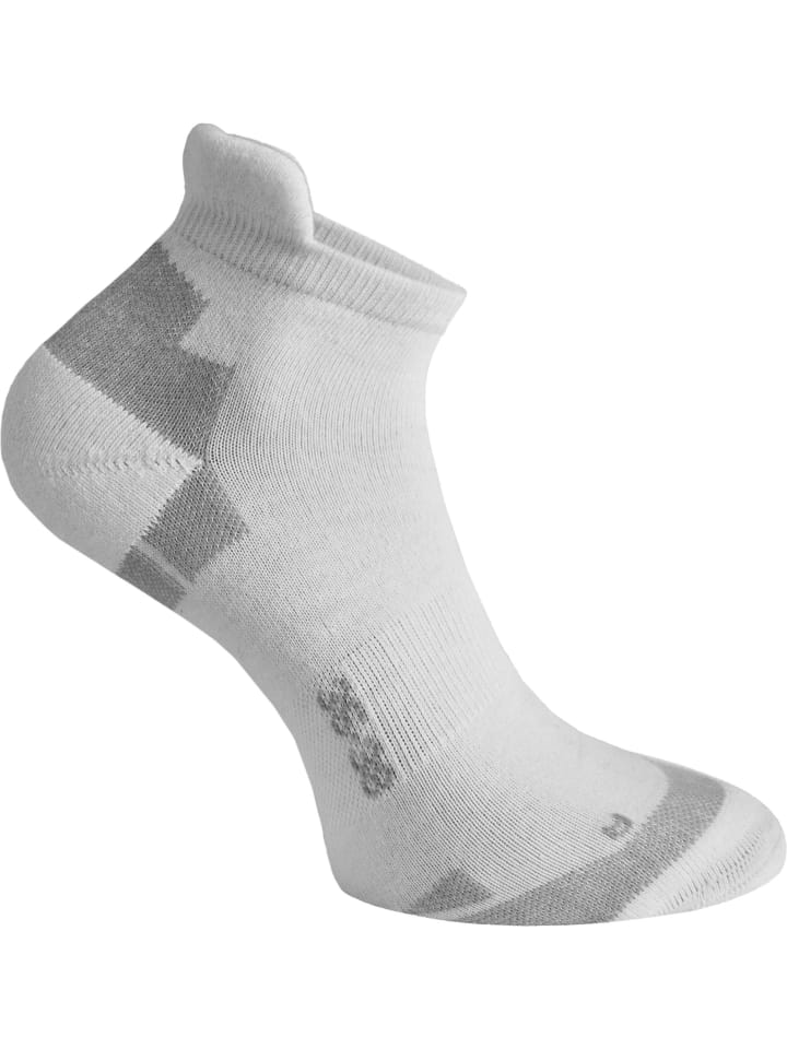 6 Paar Coolmax Sneakersocken mit Komfortferse in Weiß