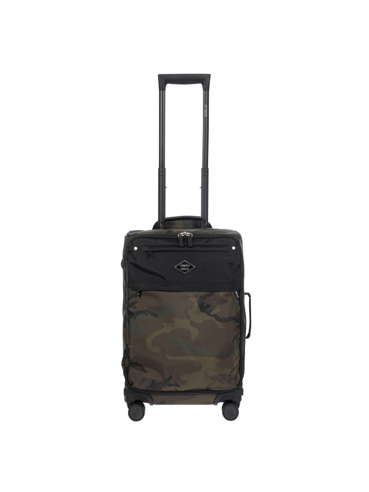 Bric´s x Replay 4 Rollen Kabinentrolley 55 cm green camou